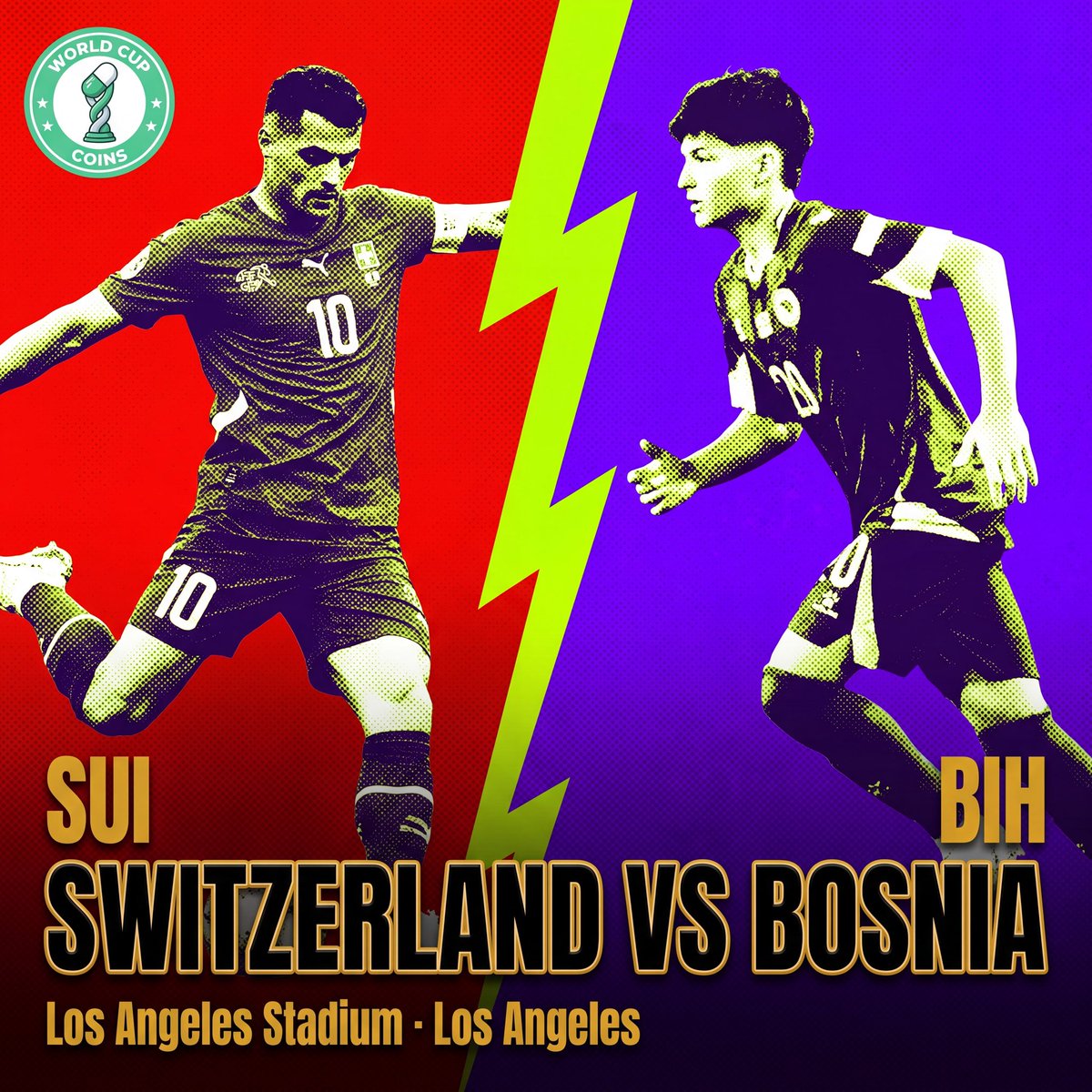 worldcuponpf's tweet photo. Switzerland vs Bosnia is now live! 

🇨🇭🇧🇦🏆⚽️ https://t.co/GJ3bhN2fqv