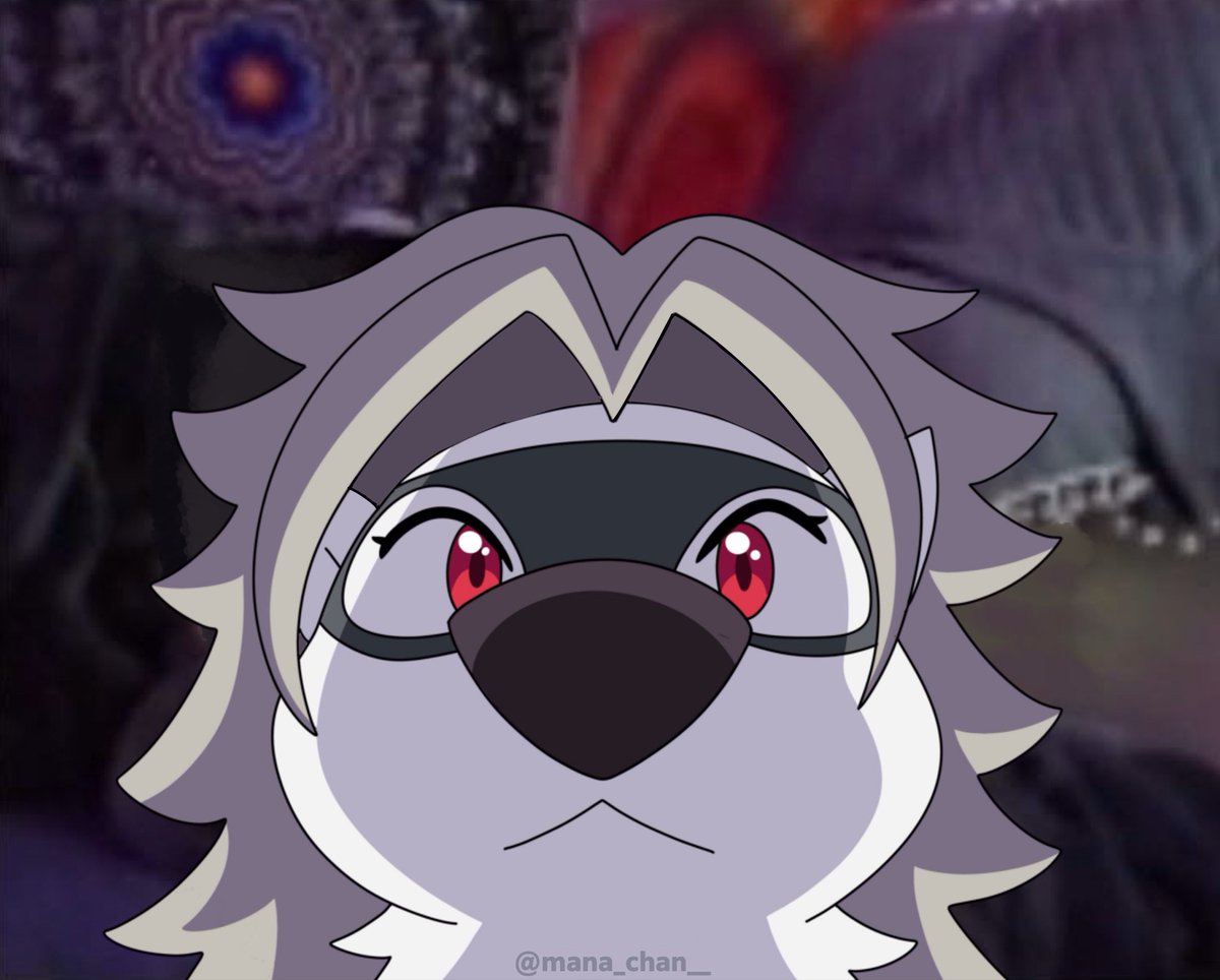 mana_chan__'s tweet photo. this gave Wolvermon vibes idk #digimon https://t.co/MvSZ3mIXPp