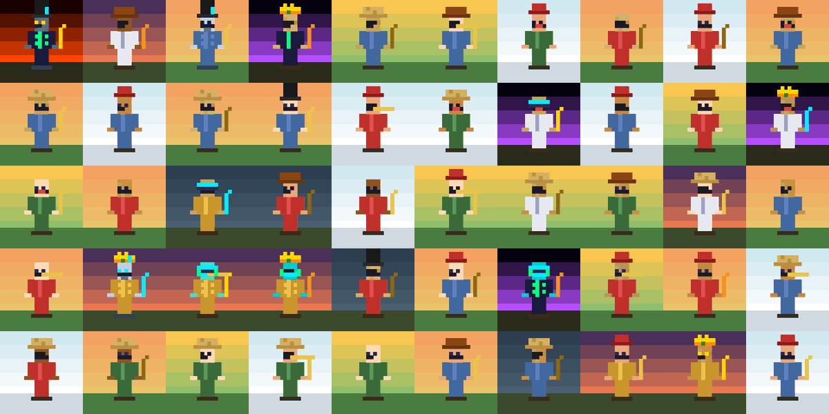 ansemdad's tweet photo. Choose your pixel farmer fam https://t.co/3TfpmoH6Fg