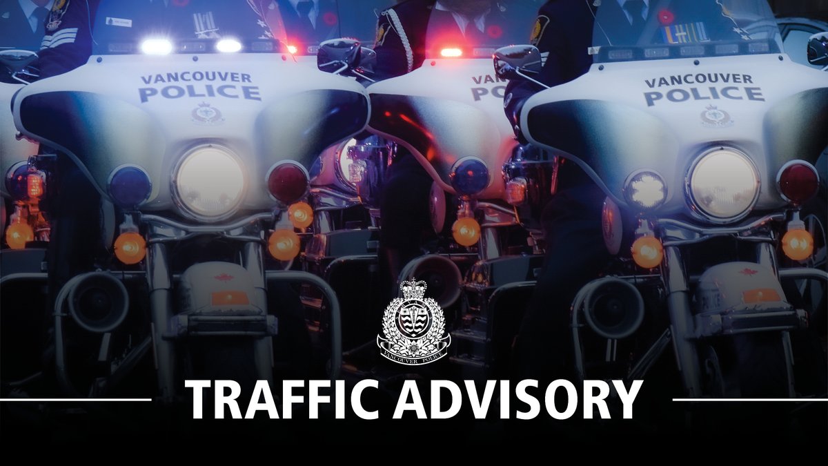 VancouverPD's tweet photo. Drivers will no longer be able to cross Granville Street at Smithe and Nelson, as these intersections have now been closed to all vehicle traffic due to crowd sizes in the Granville Street pedestrian zone. 

Drivers will be diverted to Howe and Seymour. Expect delays in the area and choose alternate routes. If you are coming downtown, please consider taking transit.

#FIFAWorldCup2026Vancouver