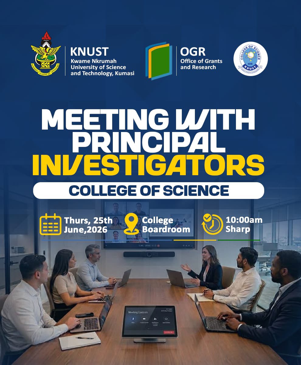 KNUST Office of Grants and Research (@ogrknust) / Posts / X
