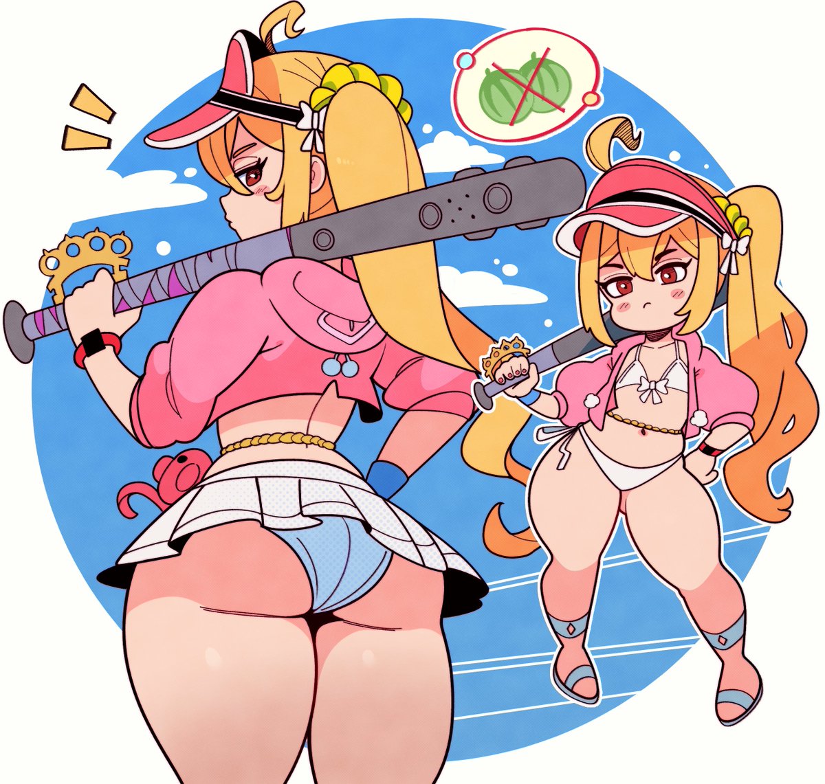 tiaradraws's tweet photo. summer lucy is super cute! https://t.co/XvezEhGx8a