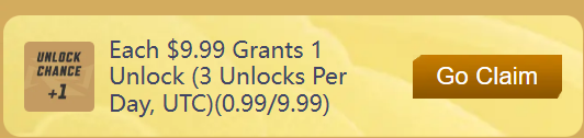 RoastedNute's tweet photo. @mmmmmmmmiller i think there's something wrong with this event. I topped up multiple times and I'm barely getting anything D: I bought 1 10$ today and it's only showing for .99 https://t.co/Sk8exn81Wz