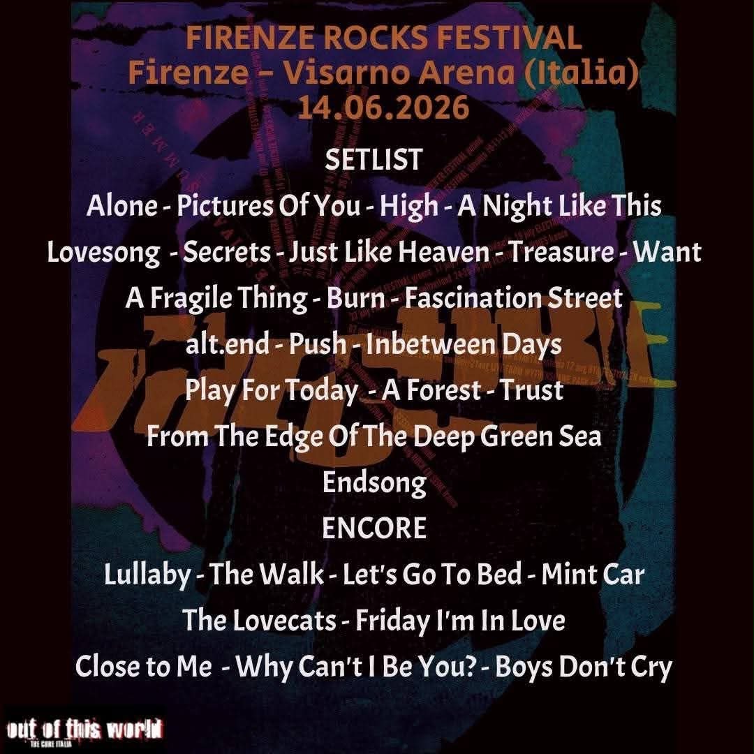 _arianna_air's tweet photo. 14-06- 26 @thecure 🖤
#visarnoarena
#firenzerocks
Ho ancora i battiti del cuore a mille.
Non è cambiato nulla, da 41 anni nel mio cuore, nel mio sangue: immensi, straordinari e impeccabili.
Loro sono "La Cura", la mia Cura🖤
Non smetterò mai di ripeterlo
#thecure #robertsmith https://t.co/lAVXUC7GBT