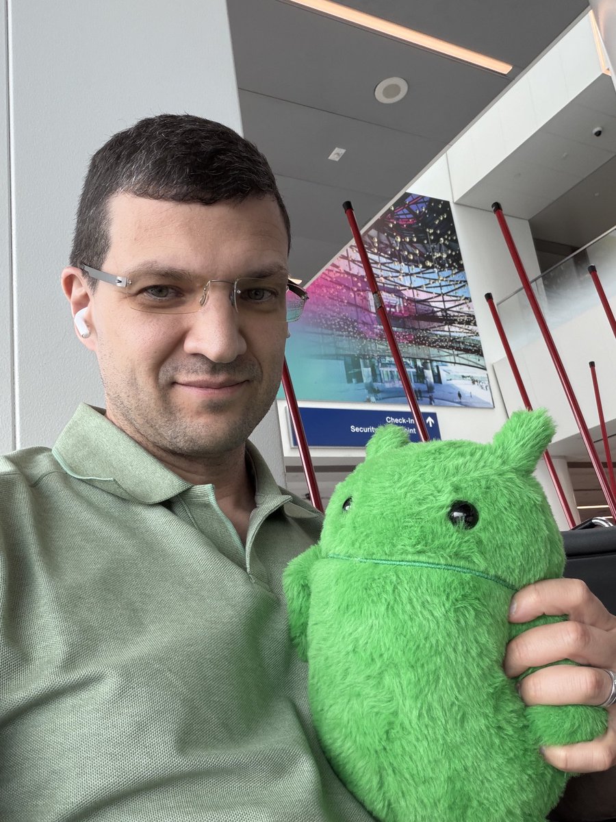 LyalinDotCom's tweet photo. Who’s a happy dad who can’t wait to see his family? 😎

I think my son is going to be happy too when he gets here. Now his @firebase sparky will have a new @Android friend. https://t.co/SLTwqijfEE