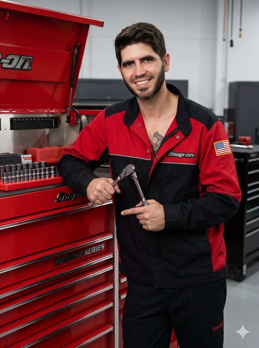 Wesfall7David's tweet photo. Snapon modeling ha https://t.co/BBjHvupcBV