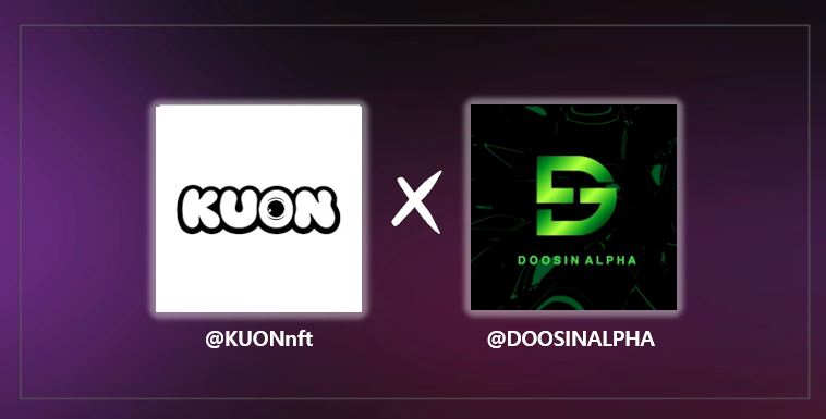 DOOSINALPHA's tweet photo. We are excited to announce our partnership with @KUONnft