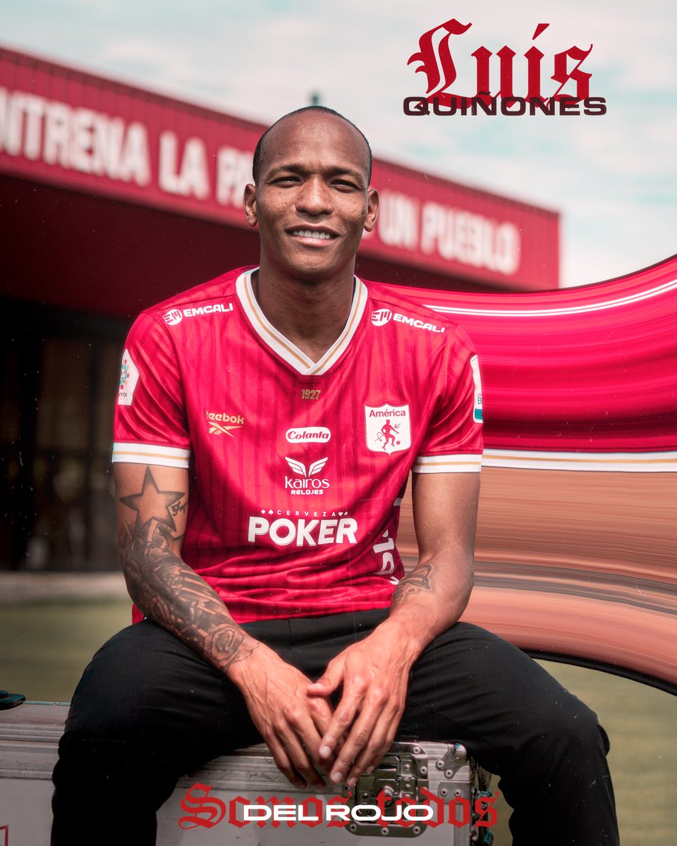 AmericadeCali's tweet photo. 👹 Luis Quiñones es 𝑬𝒔𝒄𝒂𝒓𝒍𝒂𝒕𝒂 💨 

Recorrido internacional, talento ofensivo y una nueva historia que contar juntos. 

𝗦𝗢𝗠𝗢𝗦 𝗧𝗢𝗗𝗢𝗦 𝗗𝗘𝗟 𝗥𝗢𝗝𝗢 👹❤️‍🔥 https://t.co/MAPbrb9j5u