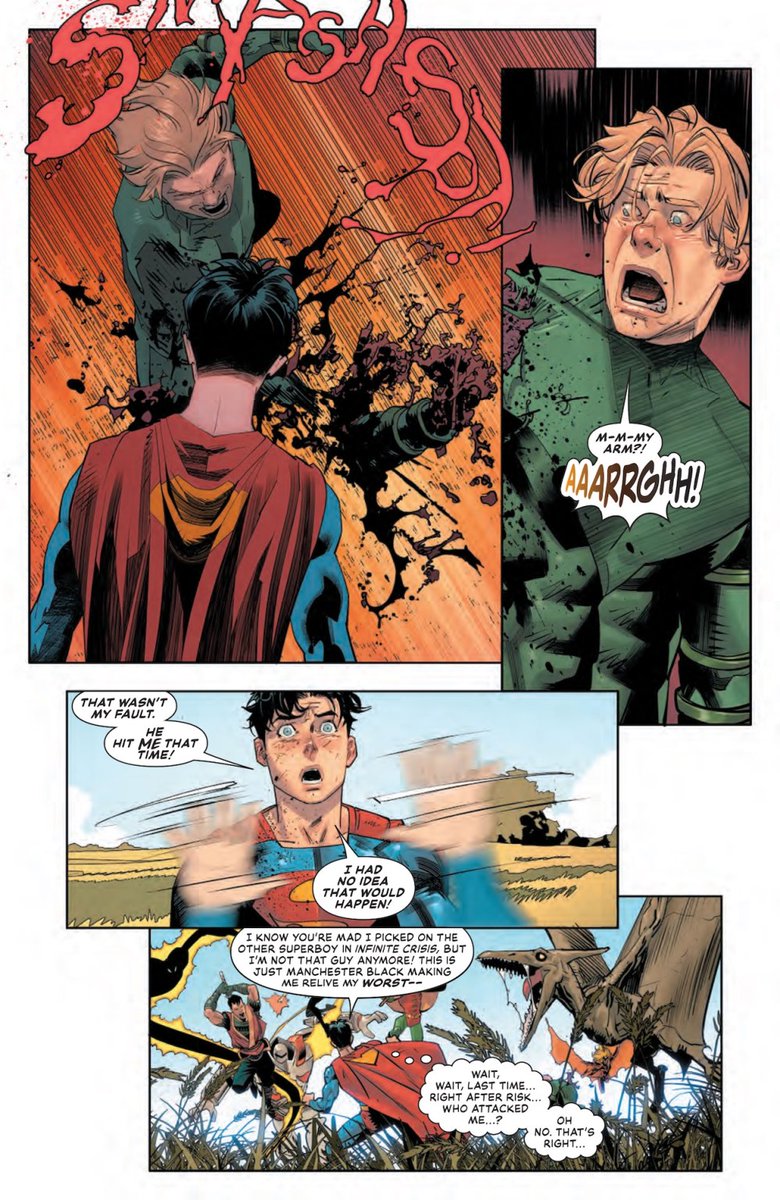 dcuworld's tweet photo. Superman #39 PREVIEW!

Superboy-Prime Versus Infinite Crisis! https://t.co/FIAKUvTWcu