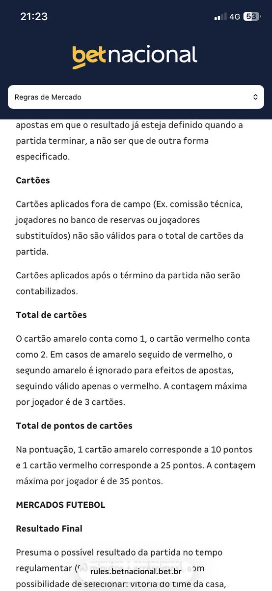 eddi3murphy_'s tweet photo. Alô @betnacional o regulamento é de vocês, e vocês não cumprem, @ProconRJ https://t.co/c9XDLDrfrj