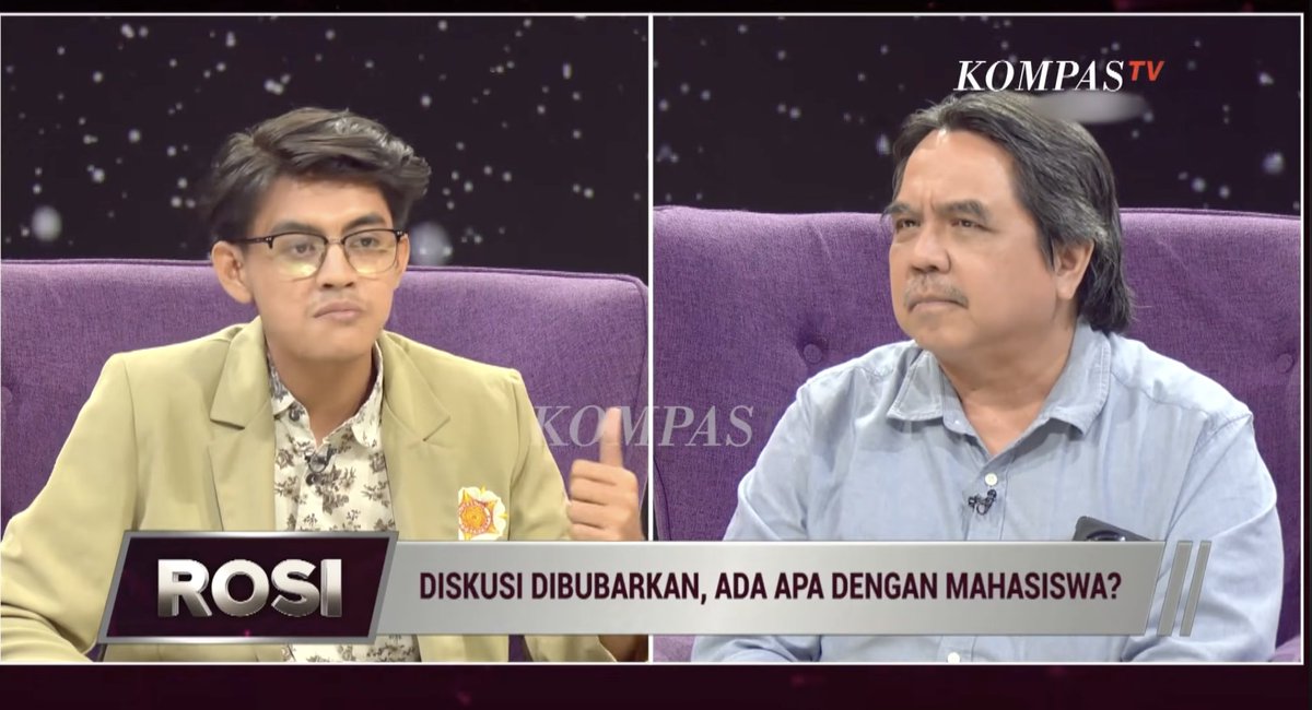 LambeSahamjja's tweet photo. Kata Messa (Ketua Serikat Mahasiswa UGM) soal kejadian di UGM :
- Acara dianggap bukan diskusi tapi sosialisasi/searah
- hanya narasi keberhasilan pemerintah
- kami ini mahasiswa penerus bangsa
- tidak mungkin kami mau melihat bangsa ini hancur
- tidak ada ruang tukar pikiran
- Rundown tidak ada sesi tanya jawab dari awal 
- jadi mahasiswa tidak menunggu
- Komposisi narasumber tidak berimbang
- semua pejabat pemerintah, 
- tidak ada akademisi atau perwakilan mahasiswa
- narasumber semua penjilat prabowo
- Tidak ada undangan resmi ke Serikat Mahasiswa UGM
- Aksi di GIK adalah ekspresi ketidakpercayaan, kekecewaan, dan kemarahan terhadap pemerintah
- Banyak mahasiswa kini di-doxing, diprofiling, dan diikuti setelah aksi tersebut
- Demo akan terus berlanjut selama masalah belum diselesaikan pemerintah
