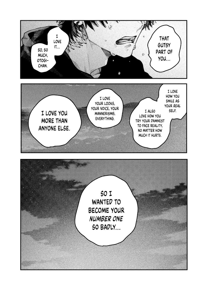 scratchthatout's tweet photo. brilliant. absolutely heartwrenching run here, but i do so love the last moments of love. the last embers being blown away with the gust of rejection, but stll clawing up the courage to face it down. https://t.co/xdSXh7CQHN