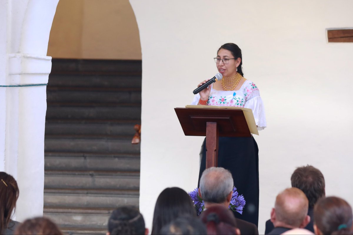 CancilleriaEc's tweet photo. En el marco del #DíaMundialDelRefugiado, la Cancillería, reafirmó durante la conmemoración organizada por ACNUR, el compromiso del Ecuador con la protección internacional, la acogida de personas refugiadas y la promoción de sus derechos. https://t.co/cEY3I8U9fD
