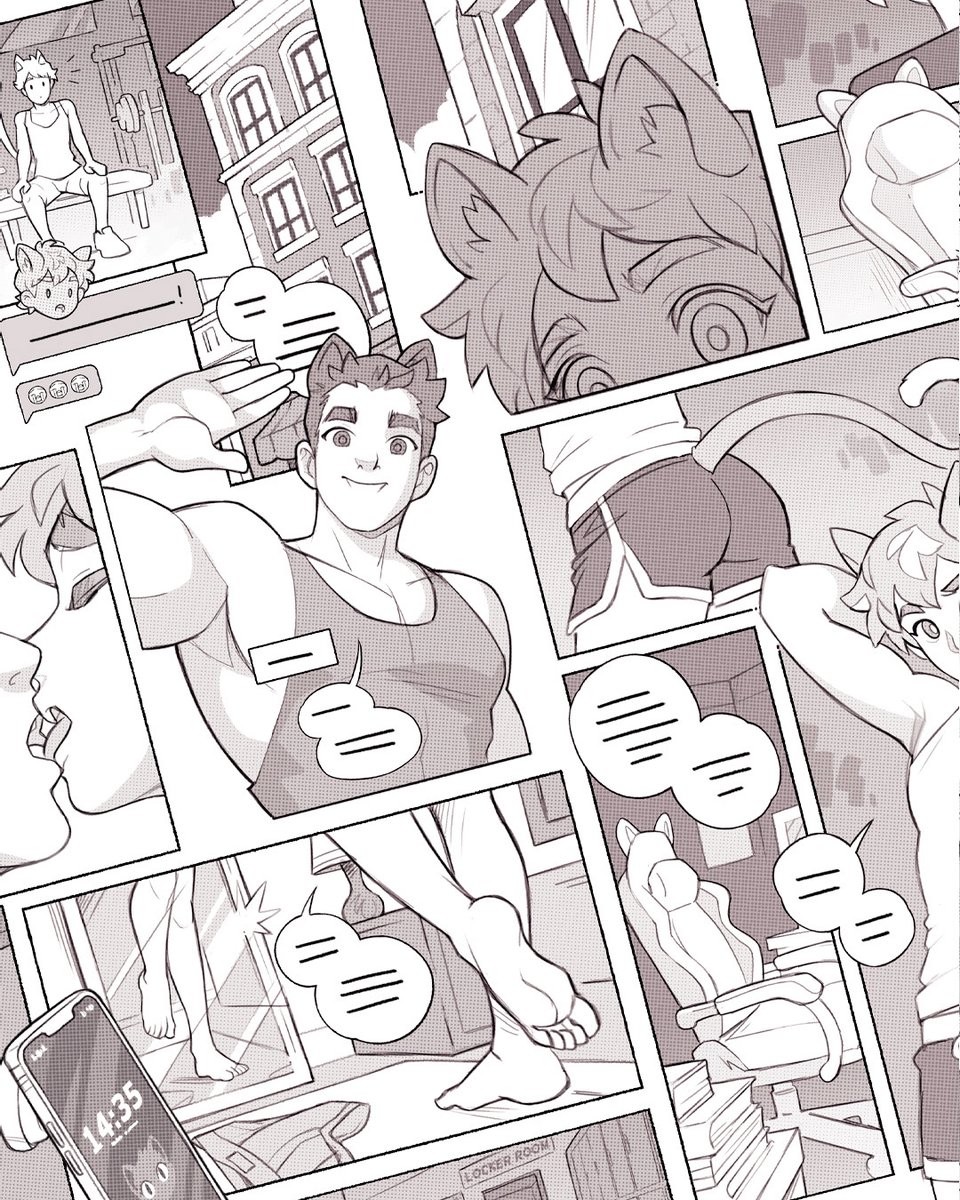caioyo_art's tweet photo. catboy meets catboy 💛
Lojinha Aberta, pra envio nacional!
New comic on p4tr3on! https://t.co/hNELcZf8F9
