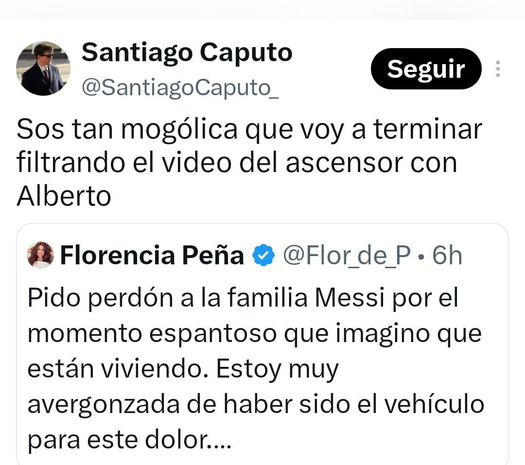 Mariargentinaok's tweet photo. Me parece denigrante,asqueante y peligroso que funcionarios del gobierno insulten a #FlorenciaPeña generando ideas de linchamiento social de parte de los mononeuronales de siempre. Tanto odio pueden tener? https://t.co/LKO1nevcja