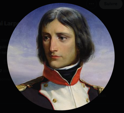 1LessManifesto's tweet photo. Seeing a Brown Muslim with a Napoléon pfp talking about the evils of the French Empire is so funny to me https://t.co/6k424vbnoF