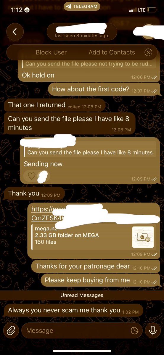 erudite192's tweet photo. #megafiles #trademega #mega_link #mega_links
Telegram 👇
https://t.co/Yon5VvHHL0
Zangi: 6351015076 https://t.co/cxRYHHIbvF