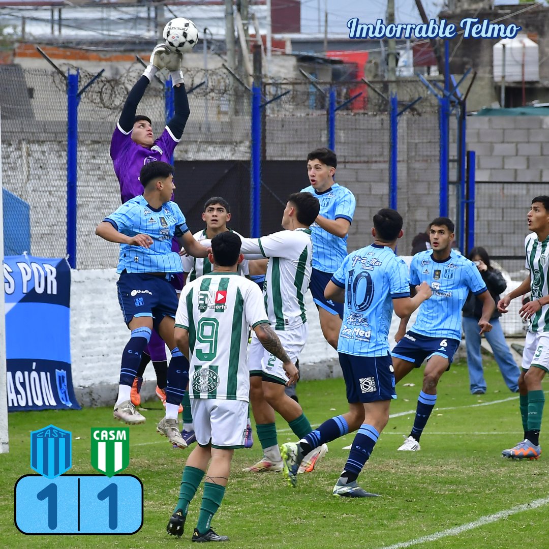 ImborrableTelmo's tweet photo. ⚽️Hoy rodó la pelota en el #Baletto
➡️#SanTelmo y #SanMiguel igualaron 1-1 por la Fecha 8 del Torneo de Tercera División de la Primera Nacional 2026.
⚽️Román González anotó el tanto #Candombero
✔️Los dos equipos terminaron con diez jugadores, en #SanTelmo fue expulsado Jazbec. https://t.co/iEfDOuYxIX