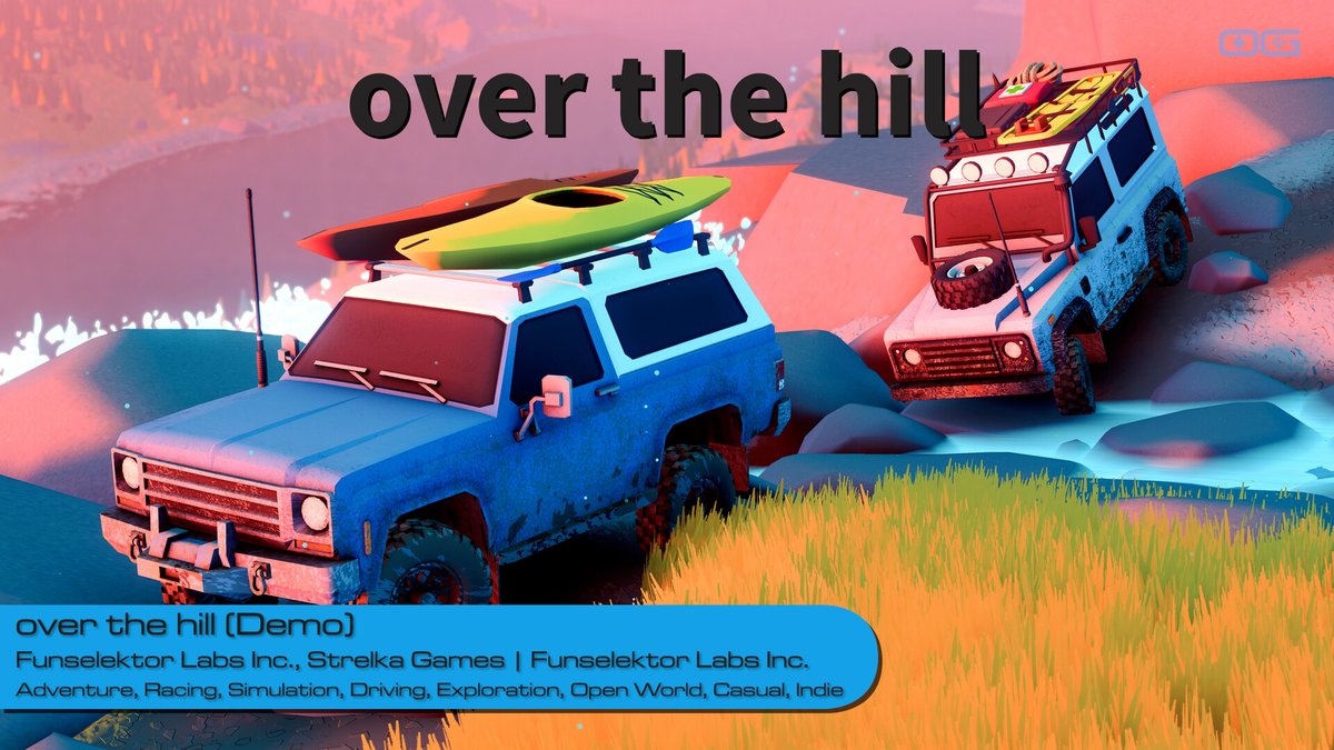OverageGmngCom's tweet photo. OG plays over the hill (Demo)!
https://t.co/g3TwlO0wwE

Like &amp; Sub!

@funselektor
@StrelkaGames

#OverTheHill #Funselektor #ArtOfRally #IndieGame #DrivingGame #OffRoad #OpenWorld #CozyGames #StrelkaGames #IndieDev #ExplorationGame #CoOpGame #VintageCars #RelaxingGames https://t.co/NitpWwTriK