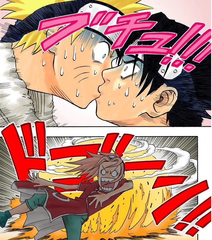 nrsslover's tweet photo. Kishimoto is the og toxic fujo https://t.co/apZxOBqFP2