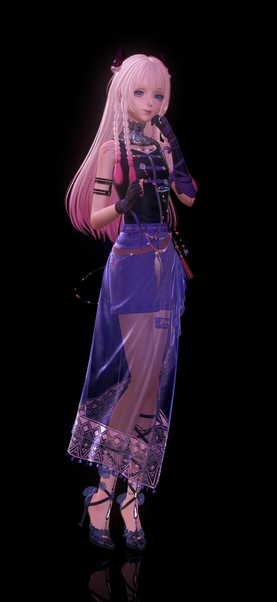 daminkos's tweet photo. Wanted to try making Citlali from Genshin Impact in Shining Nikki!!! 
I love her designnn 

#ShiningwithNikki
#GenshinImpact 
#Genshin
#ShiningNikki https://t.co/gLCL15d8i7