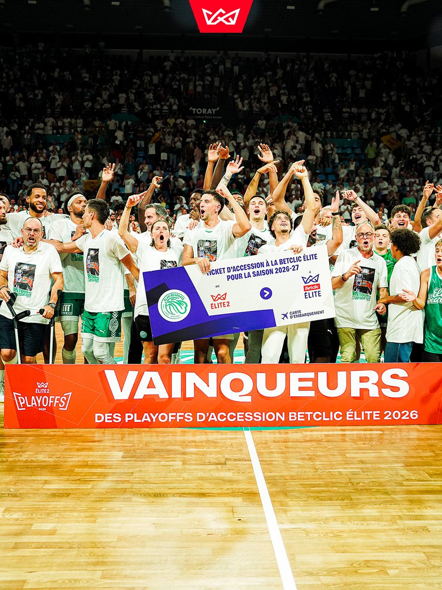 ELITE2_officiel's tweet photo. 𝗕𝗔𝗖𝗞 𝗜𝗡 𝗕𝗨𝗦𝗜𝗡𝗘𝗦𝗦 💥

Après être descendu en #ELITE2 à l’issue de la saison 2022-2023, l’@EBPLO  est de retour en #BetclicELITE, trois ans après 🕺🔝

#basketball #playoffs https://t.co/9sIx95YItf