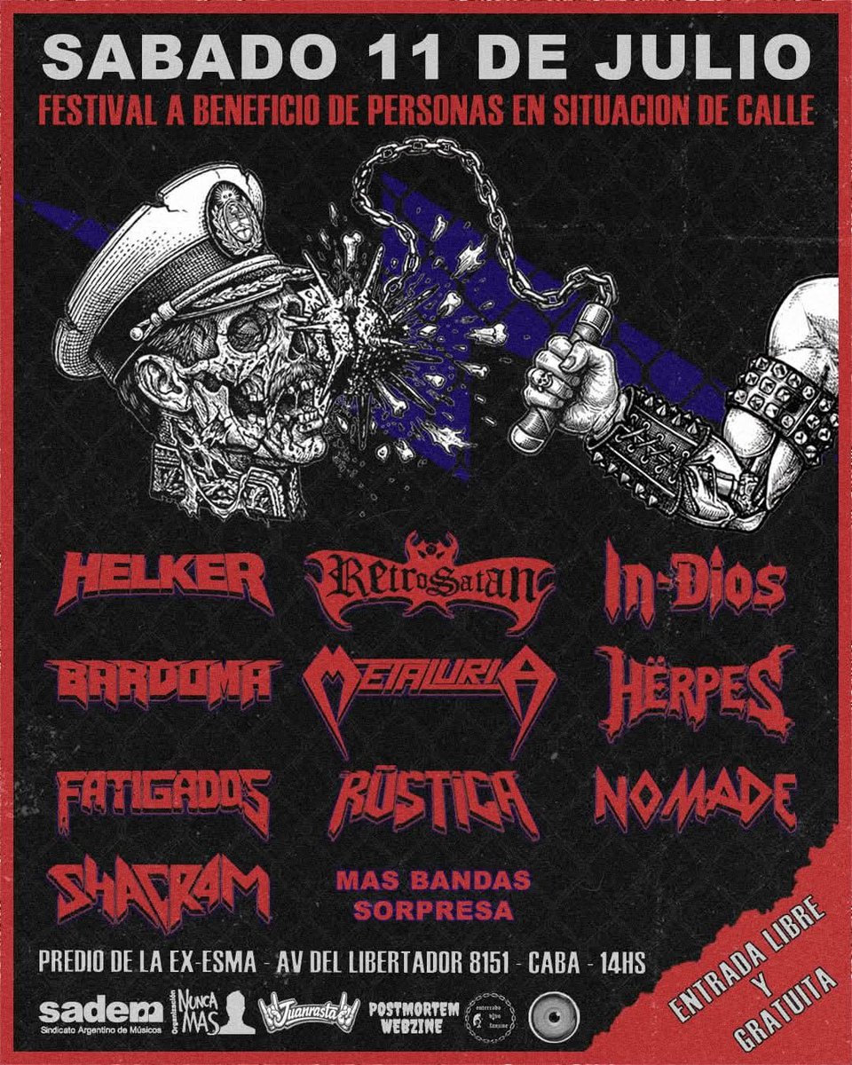 HeavyArgentino's tweet photo. Gran fecha en Julio https://t.co/BvJYfI7z1r