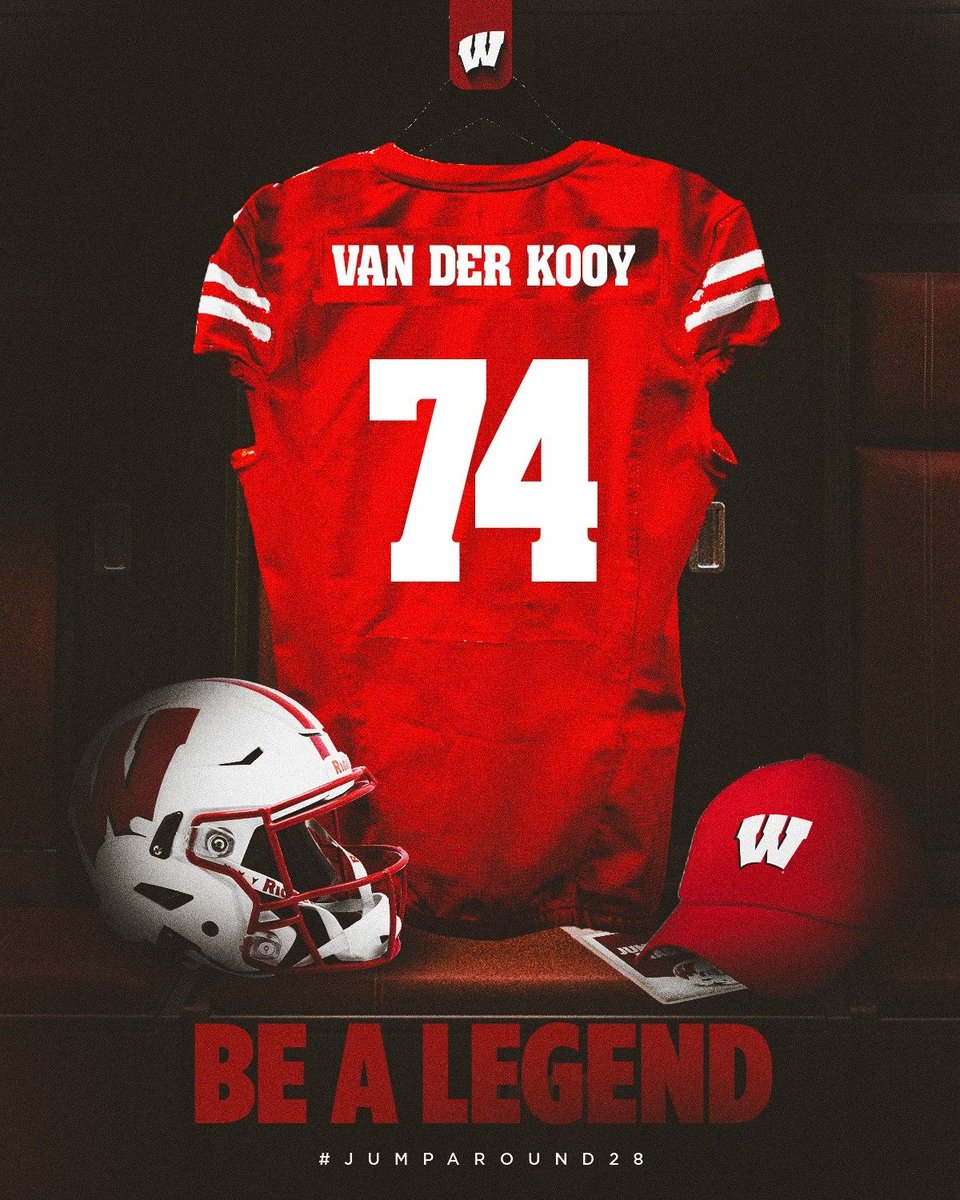 jacob_kooy's tweet photo. Thank you @BadgerFootball for the graphic! I really appreciate the relationship with @CoachMateos and love to see what the Badgers are doing!❤️🤍🦡🦡🤍❤️ https://t.co/VPGKb1MvdP