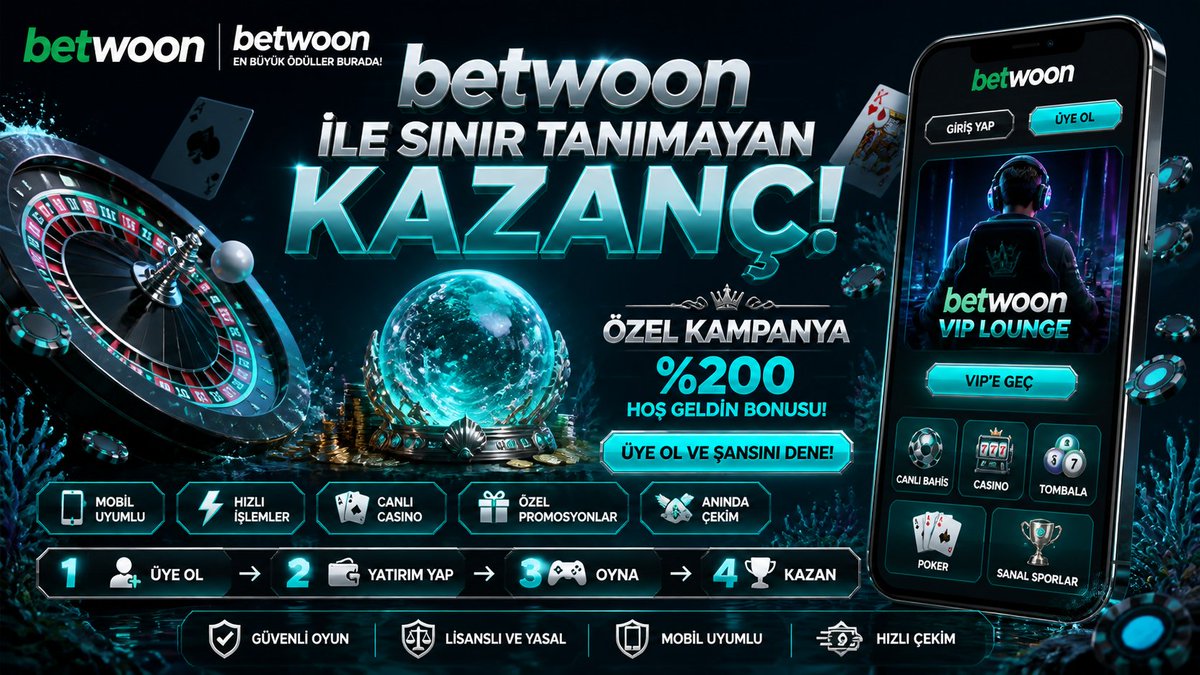 ESPNStatsInfo's tweet photo. 👑 Betwoon ile oyuna güçlü başla!

💎 Deneme bonusu fırsatını kaçırma, hemen dene.

🎰 Slot oyunları ve canlı casino keyfi tek yerde.

⚡ Hızlı yatırım-çekim ile işlemler çok daha rahat.

#Betwoon
#DenemeBonusu https://t.co/J3zIyIYySD