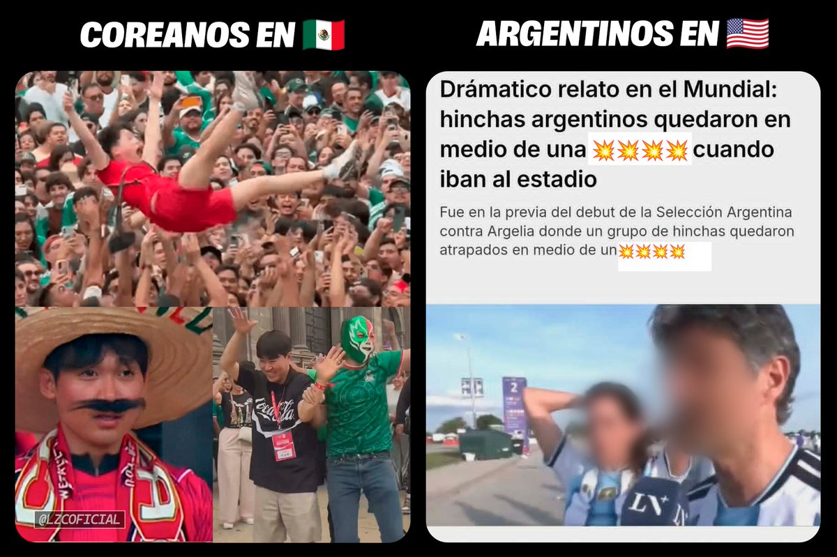 LZCOficial's tweet photo. Y decían que México sería la sede más peligrosa. https://t.co/UcLTodwzo5