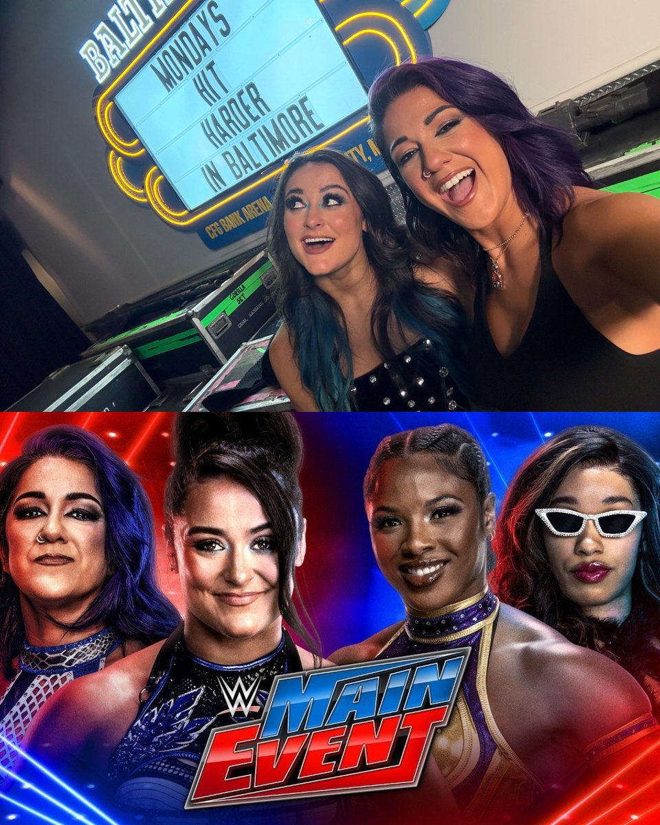 Jason_Gilliam05's tweet photo. It's Ultra Star Role Model Monday as #BirdRoleModels #BayLyra @itsBayleyWWE and @Real_Valkyria take on the team of  @Kali_wwe &  @layladiggswwe tonight on #WWEMainEvent it's going to be a awesome banger match and bayley and lyra  show everyone why their are awesome coolest and amazing greatest tag team and  get the victory tonight getting momentum before their wwe women's tag team championship match on raw next Monday