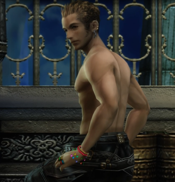 Shadow_Teddie's tweet photo. FFXII Balthier Solo run. Yes, he is half naked https://t.co/BR7K9XdACw https://t.co/uWEwT2jIJS