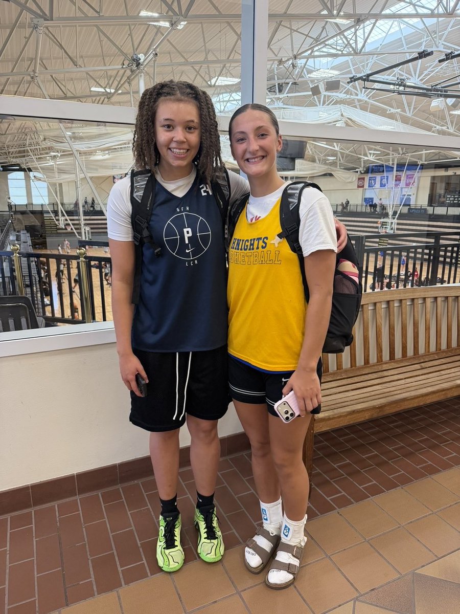 TaylorScheer1's tweet photo. Thank you @LindenwoodWBB for putting on an awesome team camp and elite camp!! I learned a lot and had a fun time competing! @CoachSayers @John_Leonzo @hjdiestelkamp @maxolsan_ @sammwall15 

Also got to play against my phenom teammate!! @Leigh_beeee22 @MissouriPhenom https://t.co/2uwAcm5MT4