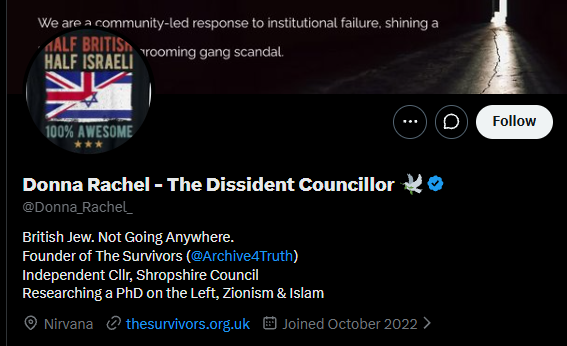 basedlaezel's tweet photo. @AlysssaHazel She laughs at white british girls but she's the same type of person who would beat the crap out of anyone who asked her questions about a certain World War II event. https://t.co/l9uGz0GIir
