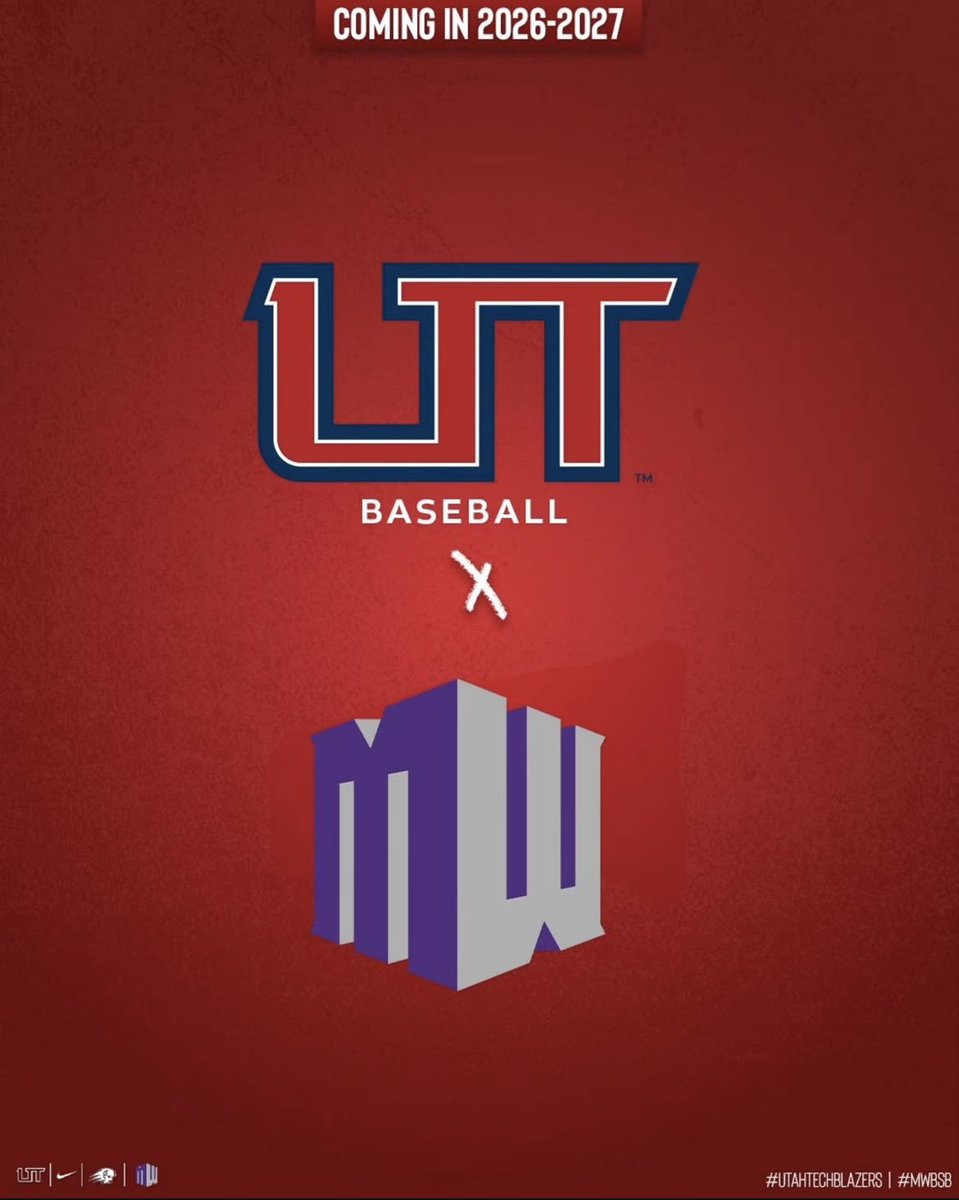 UtahTechTalk1's tweet photo. Utah Tech baseball continues to climb!

35 wins in 2026 (Most in D-I era)

Back-to-back 10+ win improvement seasons

Top-20 hitting team in the nation

5 All-WAC selections

New and upgraded facilities 

Joining the Mountain West Conference in 2027 #RollZers 🦬 https://t.co/DnmdB2jDoh
