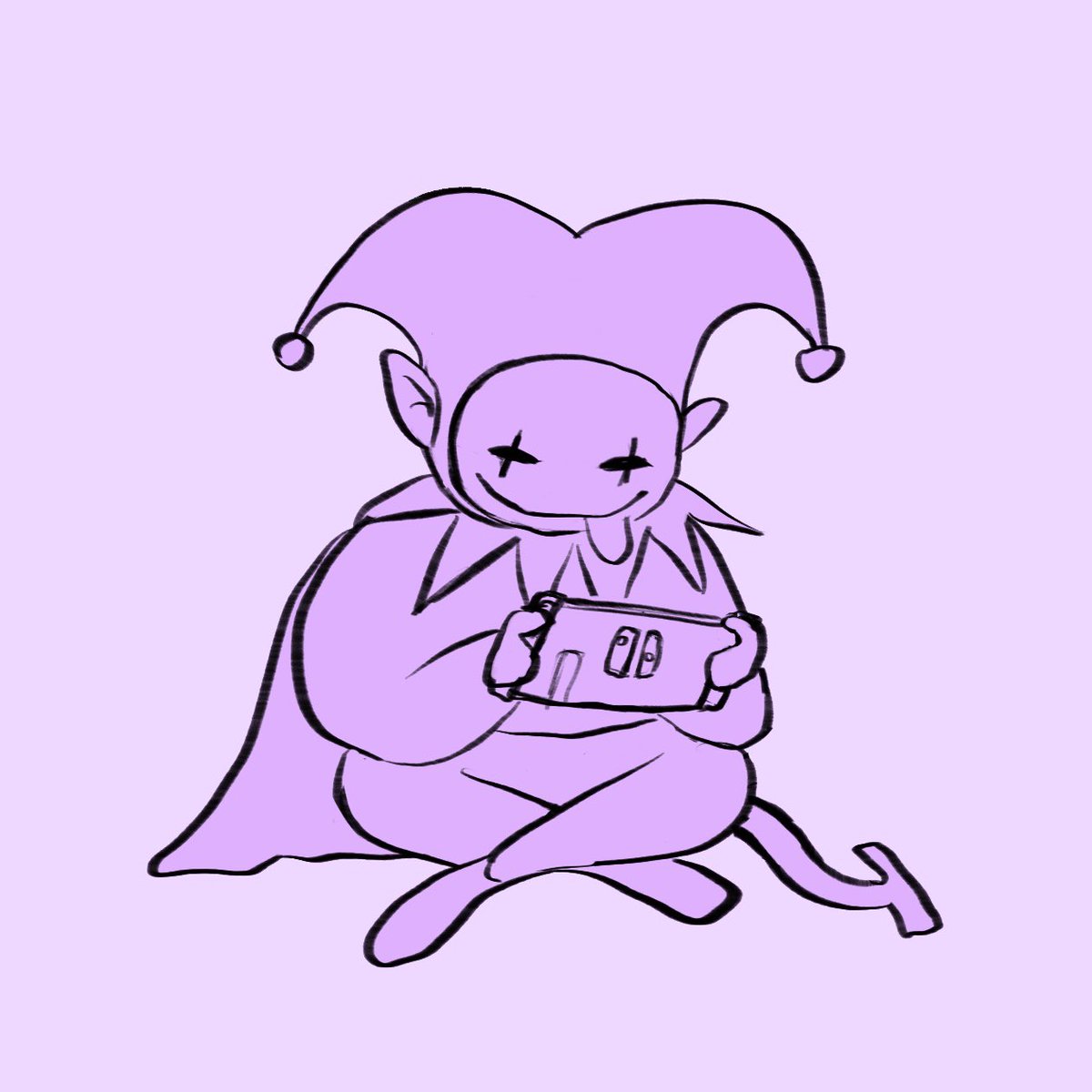 speakofthejevil's tweet photo. #JevilJune Day 18 - Games

what is he playing https://t.co/A30AWmKUXi