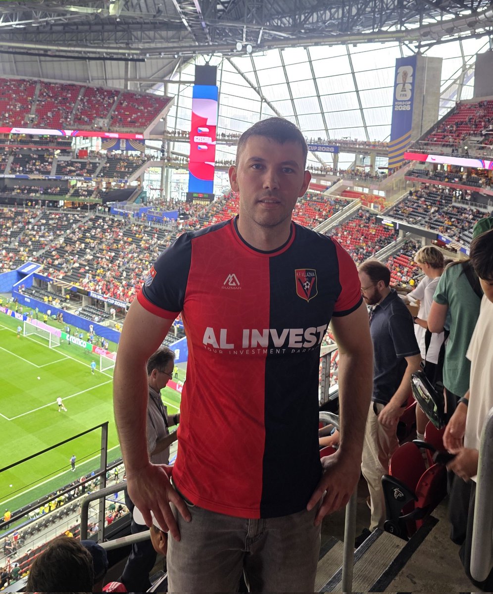 AndiKasmi's tweet photo. FIFA World Cup 2026, Czech Republic v South Africa. 

Keeping it up 🇦🇱 https://t.co/jd81kGBHmB