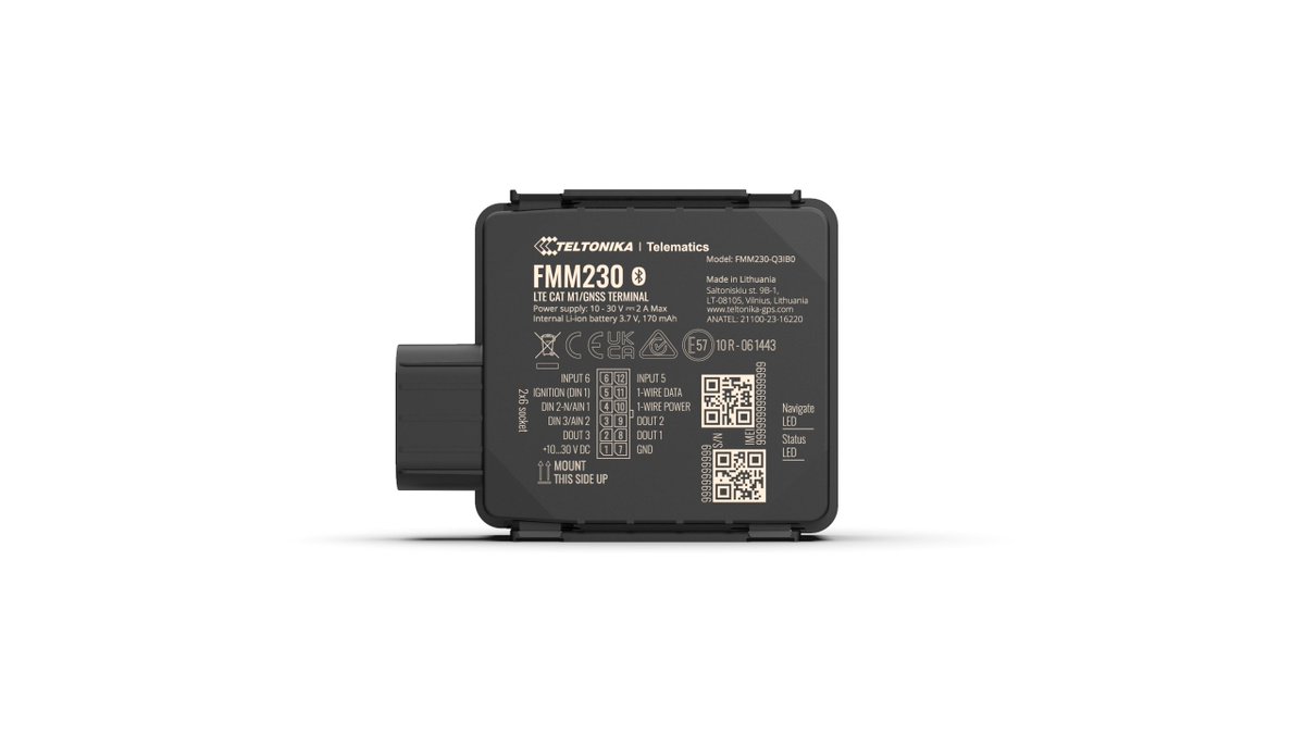 GridConnect's tweet photo. Grid Connect now carries Teltonika Telematics — 24 years of GPS vehicle tracking hardware, 21M+ devices deployed worldwide. Fleet management, logistics, insurance telematics, construction. CAN BUS, OBD2, GNSS, LTE.

https://t.co/HgxnnJjlma

#Telematics #FleetManagement #CANbus https://t.co/Djuwcun2Nn