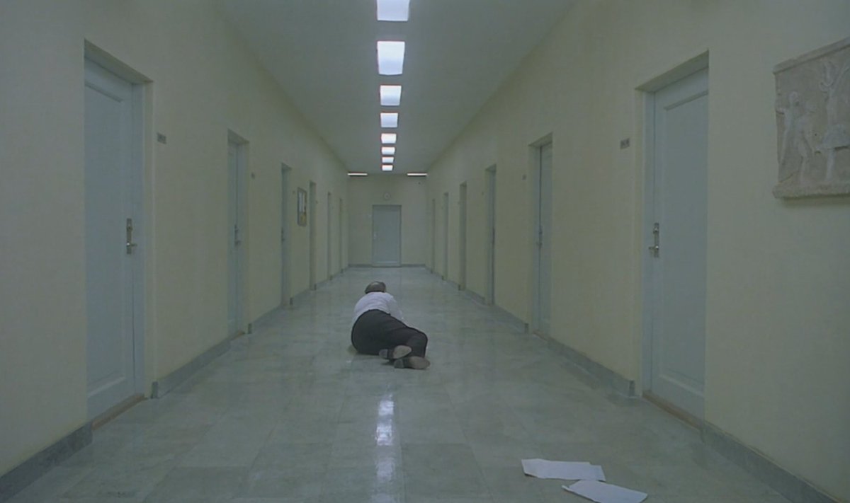 mskp_29's tweet photo. and then there is Roy Andersson's Living trilogy, wherein most shots/tableaux evoke backrooms for a proper thematic reason of these lonely depressed souls https://t.co/ChSjyHuGzy