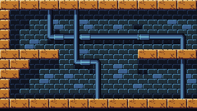 tipodd125's tweet photo. Ninja turtle NES background practice. #tmnt #pixelart #aseprite https://t.co/1rLrmGV7U0