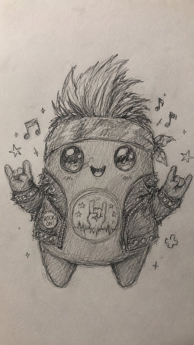 NHAlexOff's tweet photo. #DesignASprite Rock &amp; Roll Sprite allows you to heal your health and other players if they join the band! https://t.co/OTeRNfwFWc