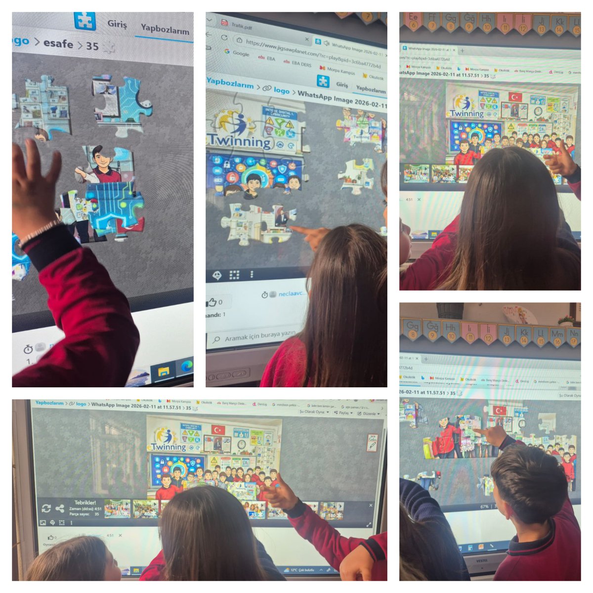 Hurriyetilkoku2's tweet photo. NEXT G-STEAM - Empowering the Next Generation through STEAM, Equality &amp; Inclusion
eTwinning Project 
"STEAM Happy Puzzles" 
@tretwinning @etwinningmugla 
@eTwinningDestek 
@DlmMem 
@ersall https://t.co/sUUerBQP9l