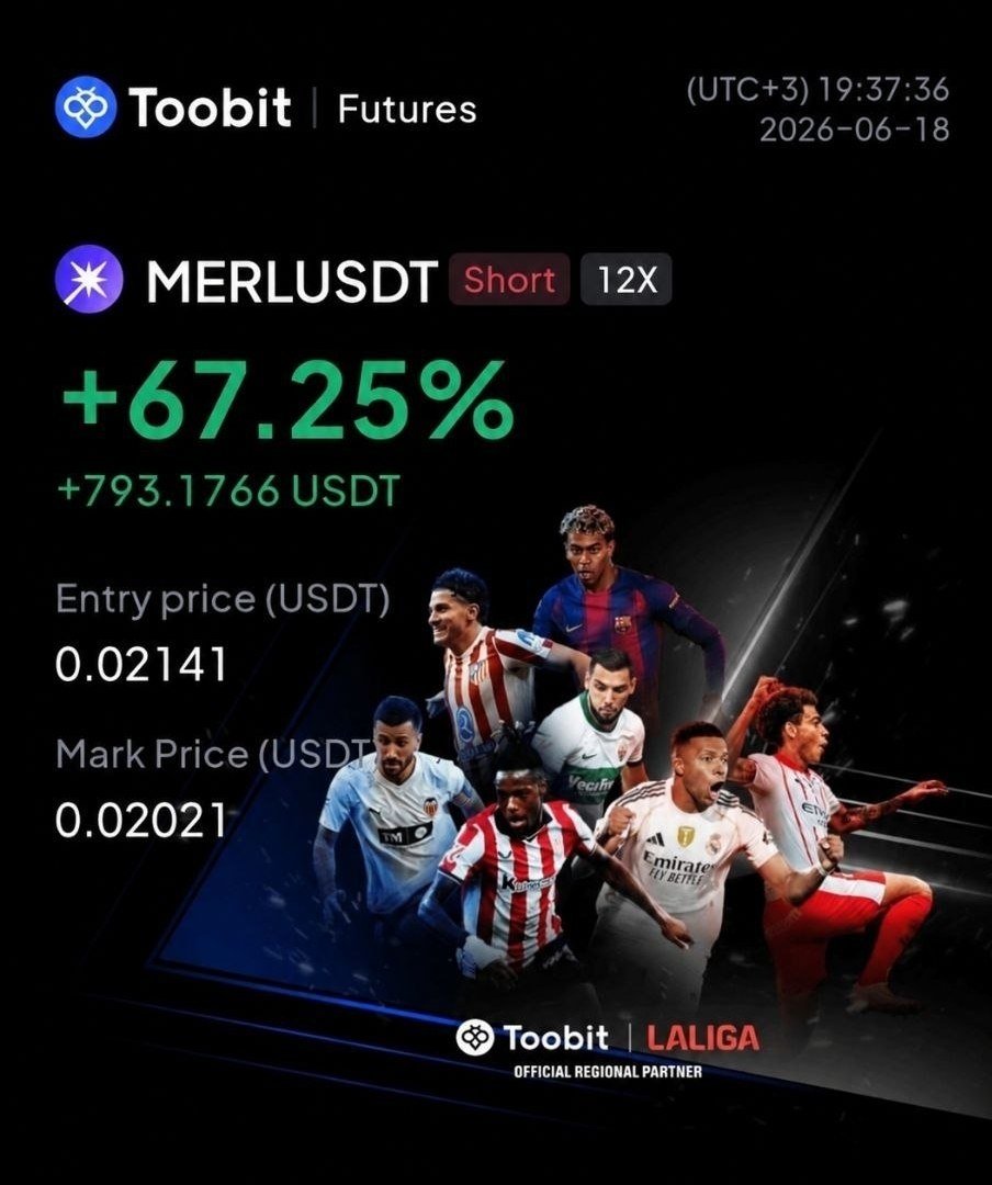 neuro_traders's tweet photo. Merlin Chain-Still enjoying the ride?

#MERL keeps printing money and the profit train is far from slowing down

From the exact entry zone,the move has continued beautifully and we're now sitting on more than+60%profit

This single setup has already generated around $800

#Crypto https://t.co/R5jQ0eHpsh