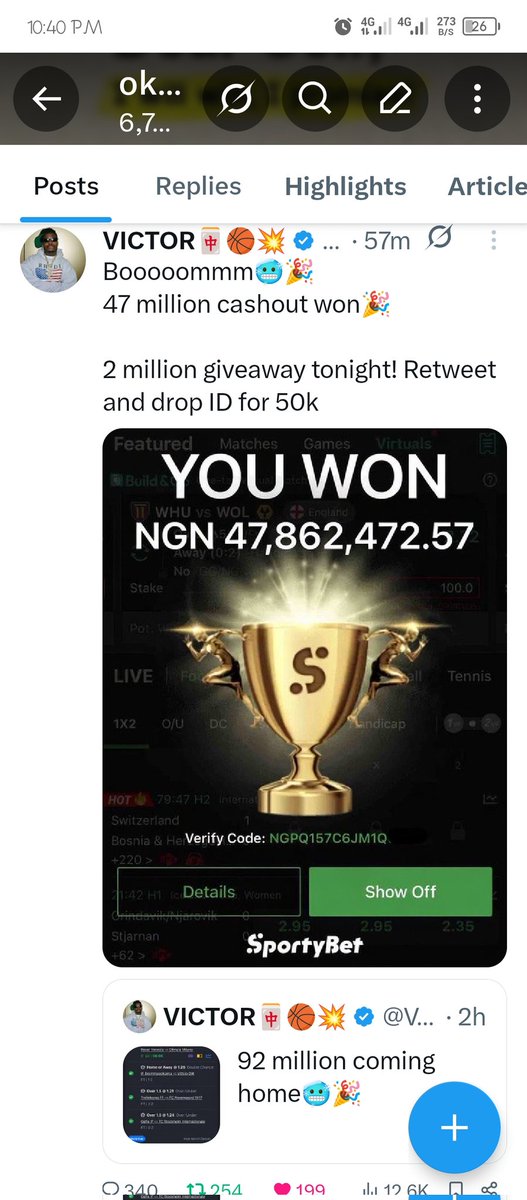 CEOINVESTORBEN's tweet photo. @VICTOR3wx Boss I wish you fit just notice me 😭😭😭😭😭

9052418856
Opay 
God bless you 🙏🙏🙏🙏 https://t.co/AZ8qLWkksQ