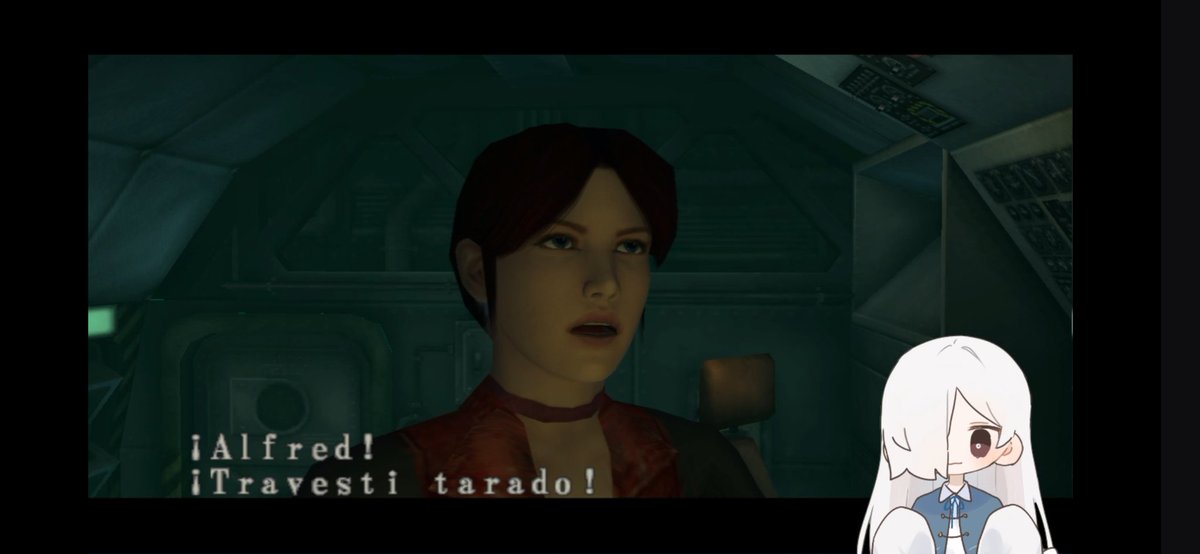 AcayComenta's tweet photo. A que esto no lo va a decir Claire Redfield en el remake de Resident Evil Code Veronica 🤣🤣 https://t.co/7tJQTYMp3e