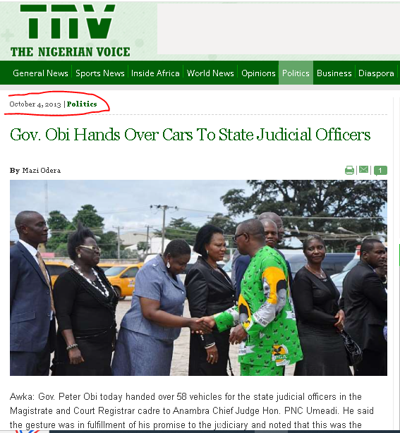dmightyangel's tweet photo. Once Peter Obi says and condemn ANYTHING, don't worry yourself, check Anambra history under him for 8 years, he must have done what he's now condemning.
This is why @sowore calls him someone that's not serious and manipulative.....

The same Obi that gave Cars and Houses to Judges and Traditional Rulers....

But the DUMB Media that we have in Nigeria only have access to the Internet for fake News, they cannot FACT CHECK this liar that is bound to LIE unprovoked!

These one that was just using houses and cars to BRIBE Judicial and Traditional Institutions in Anambra in his 8 years o🤣🤣🤣🤣