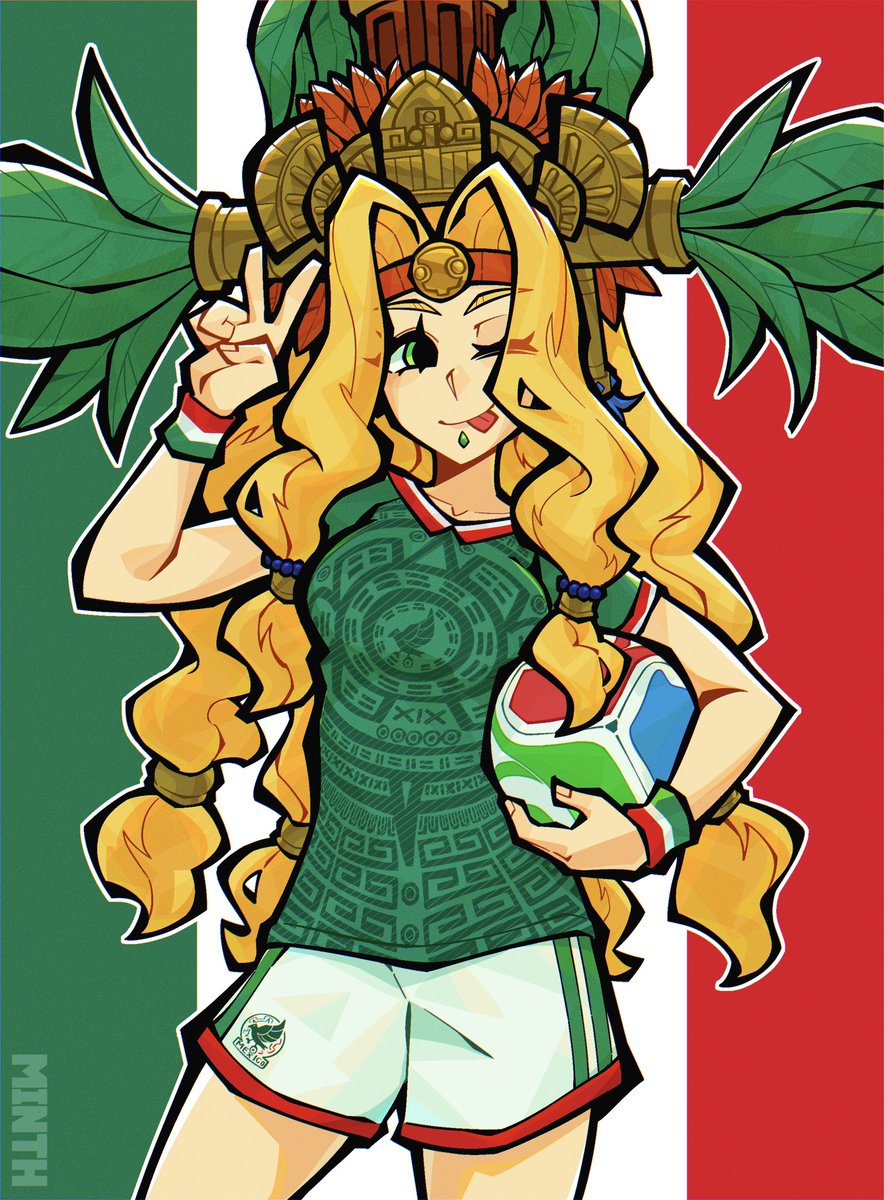 Shockplace's tweet photo. VIVA MEXICO 🗣️‼️‼️

(Comm)
#Mexico https://t.co/OEmMcmdddu