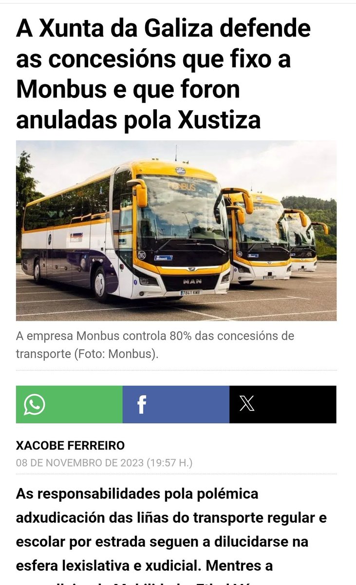 maruxinha3's tweet photo. Recibiu agasallos do dono de Monbús,  que ainda hoxe segue a manter lucrativos  contratos coa Xunta,  cos transporte escolar no RURAL entre outros! https://t.co/1hUnE1eLsv