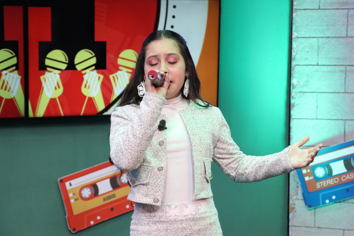 karushowpy's tweet photo. Más talento en el escenario de #KaruShow 👏🏻
Ainara Nicole Arias y una talento único ❤️ https://t.co/dUqZy62ZzD