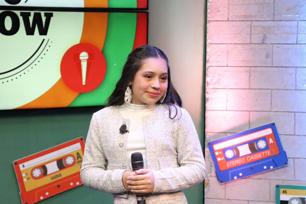 karushowpy's tweet photo. Más talento en el escenario de #KaruShow 👏🏻
Ainara Nicole Arias y una talento único ❤️ https://t.co/dUqZy62ZzD